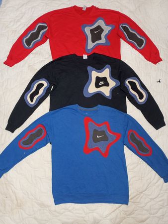 Upcycled Nike patchwork Sweatshirts