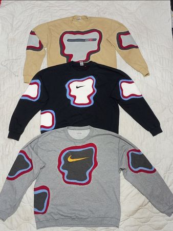 Upcycled Nike patchwork Sweatshirts