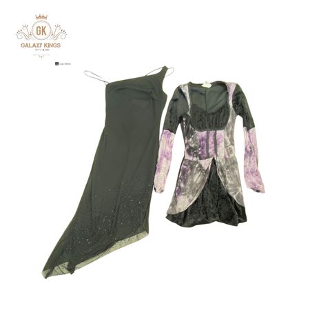 Y2K Gothic Girls Sexy Dresses