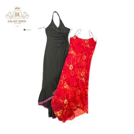 Y2K Red And Black Romantic Sexy Dresses