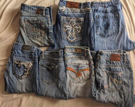 GRACE AND OTHER MIX BRANDS JEANS ( MR 3001)
