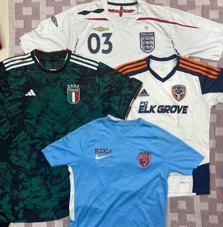 Maglietta da calcio mix con marchio