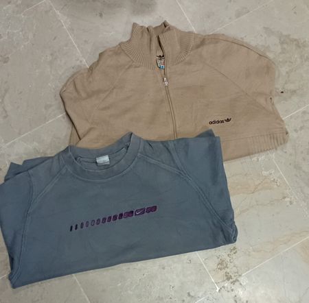 Nike, adidas tops