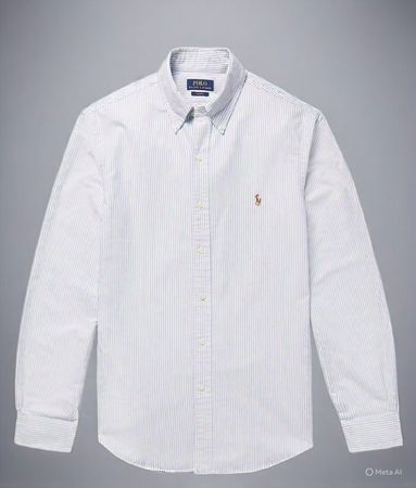 POLO RALPH LAUREN WHITE BUTTON DOWN SHIRTS