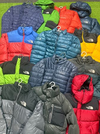 TNF 700 montbell puffer jackets