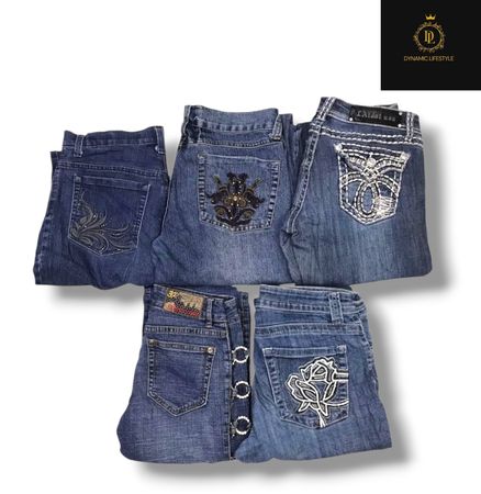 Pantalon en jean évasé