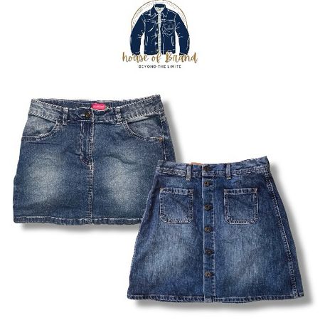 Denim skirts