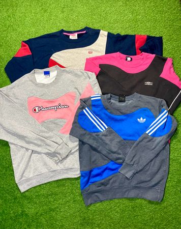 Upcycled Mixed Brands Jumpers