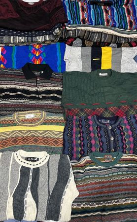 クージー・スタイルのセーター