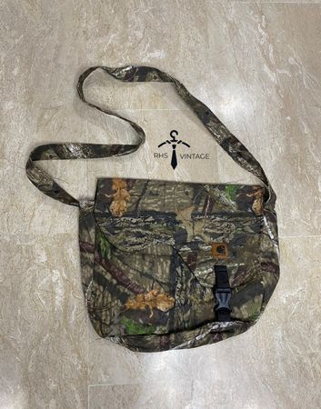Carhartt rework style jungle print bags