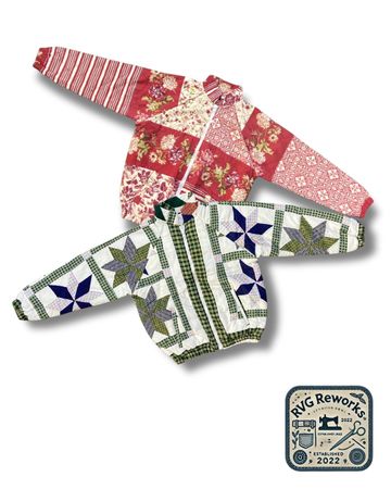 Veste matelassée upcyclée