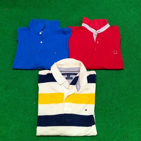 Camiseta com Gola Tommy Hilfiger
