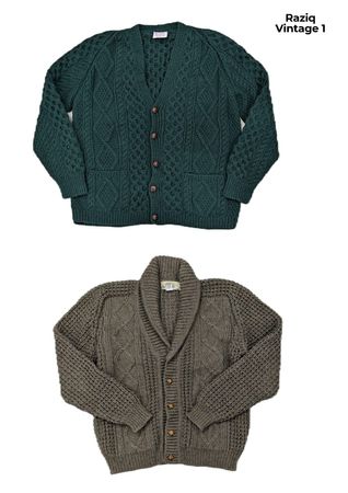 RV1261 Maglieria in lana cablata