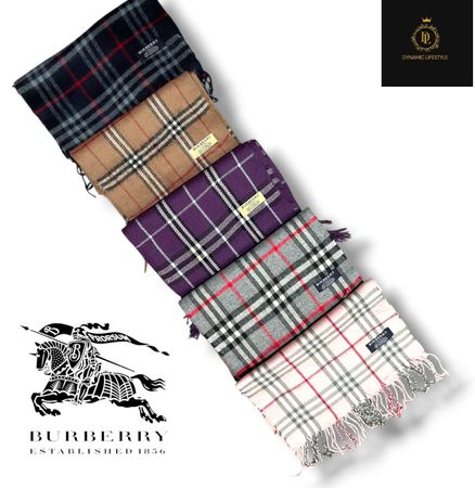 バーバリーのスカーフ