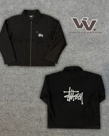 Stussy rework style embroidered jacket #41025
