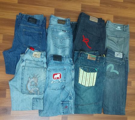 Men Hip hop Baggy Jeans & Jnco