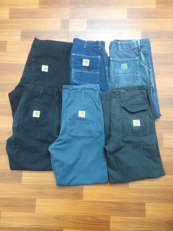 Mixed branded jeans Carhartt pants