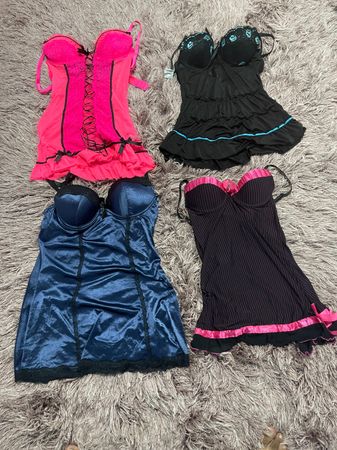 Tops de romance Y2k bébé