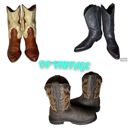 OP VINTAGE 003 MEJORES BOTAS DE VAQUERO VINTAGE