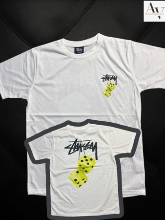 Stussy fuzzy dice Light green dice