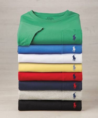 Polo Ralph Lauren Round & Vneck Tshirts