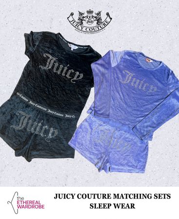 Ensemble assorti Juicy Couture (vêtements de nuit) 8 ensemble