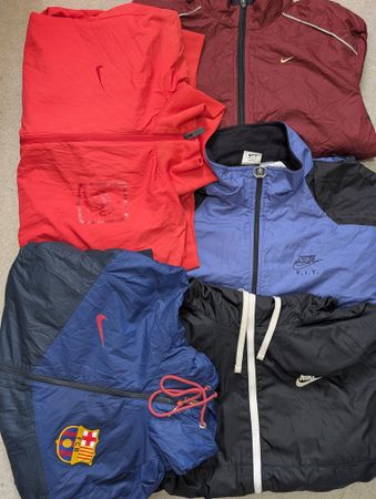 Nike Adidas Windbreaker Jackets