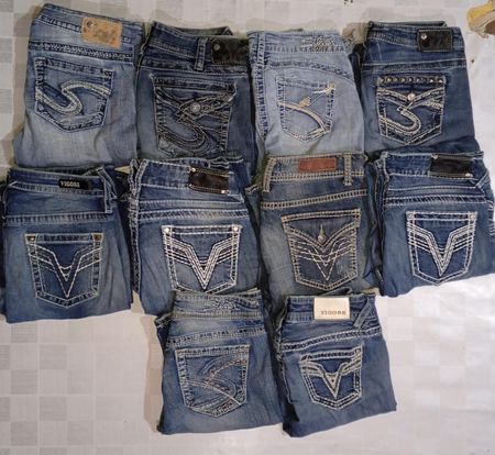 VIGOSS SILVER JEANS (ID  853)
