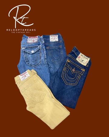 RT 1213 True Religion Mix Jeans