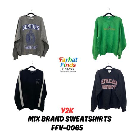 MIX BRAND SWEATSHIRTS - FFV - 0065