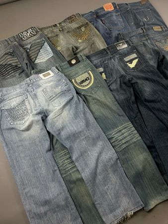 Dolce and Gabbana Armani Gstar Jeans.