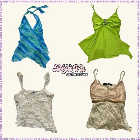 Y2K Hailey Bieber Core Cami Tops (DVC#87)