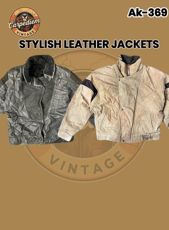 Stylish  Leather Jackets Ak/369