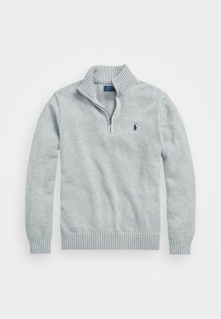 Ralph Lauren cable knit and 1/4 zip sweater