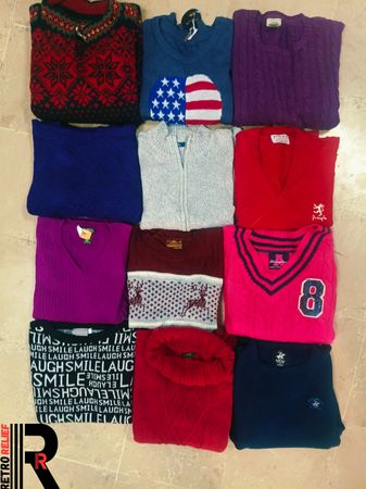 Mixed brands sweater bundle in bulk quantity