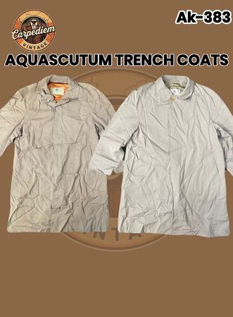 Aquascutum トレンチコート Ak/383
