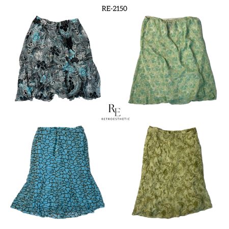 Y2K Blumen Maxi-Röcke (RE-2150)