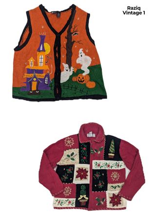 Weihnachtsstrickwaren