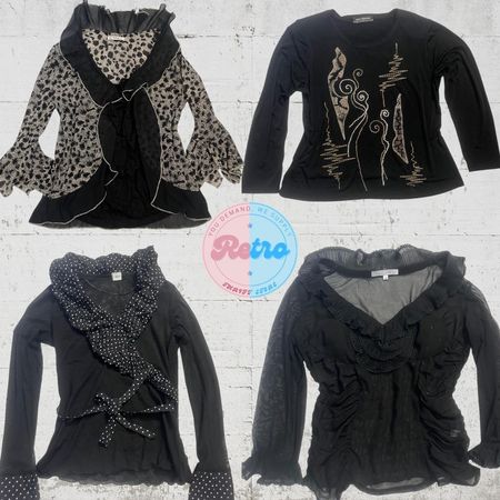 Flare Nights – Y2K Glam Blouses (E)