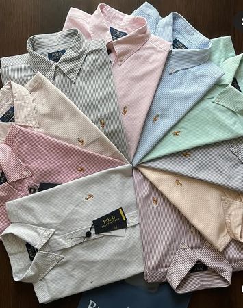 Camisas de algodón auténticas Polo Ralph Lauren