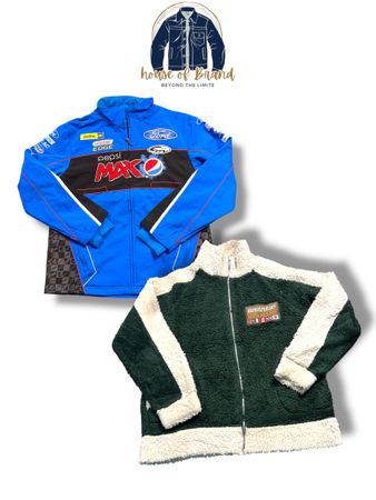 Barbour,jackwolfskin,woolrich ,levis et vestes de marques mélangées