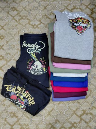 Ed Hardy Women Tracksuits.