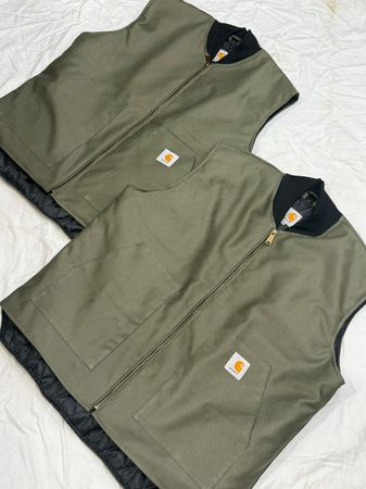 Carhartt Rework style vest jackets