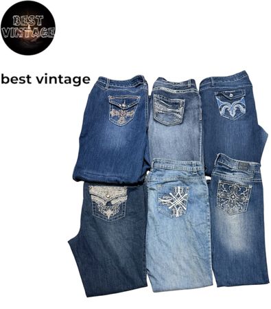 pantalons en jean Y2K