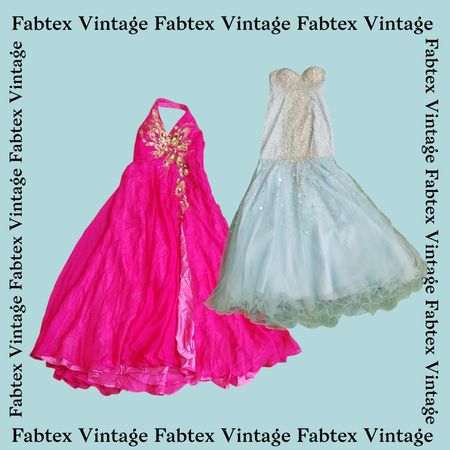 (FV-113) Y2K Perlenkleid