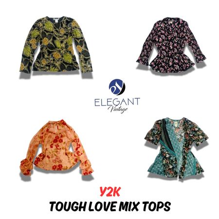 Y2K Tough Love Mix Tops - EV0792