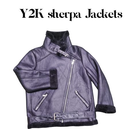 Y2K sherpa Jackets