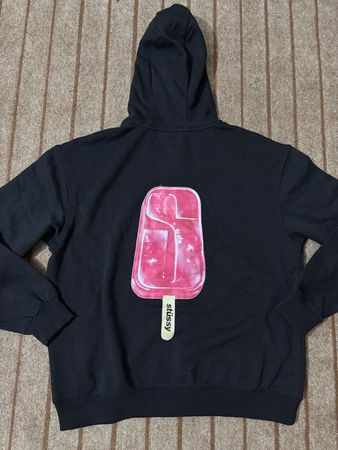 REW- Stussy Rework Style Black Hoodies