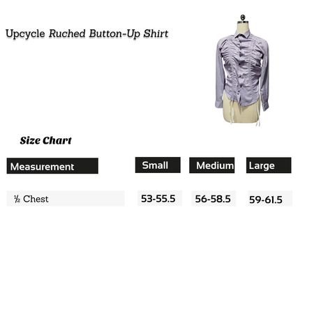 Camisa de botón arrugada reciclada SS25