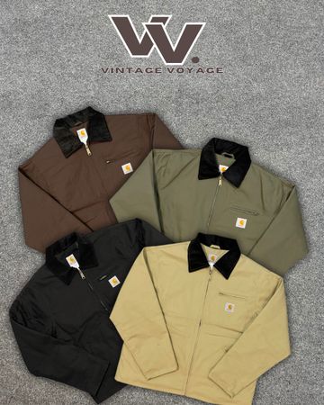 Carhartt reworked style mélange couleur vestes Detroit #111025
